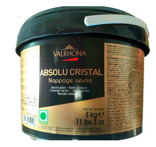 Chocolat de services : Absolu cristal nappage neutre VALRHONA 5kg